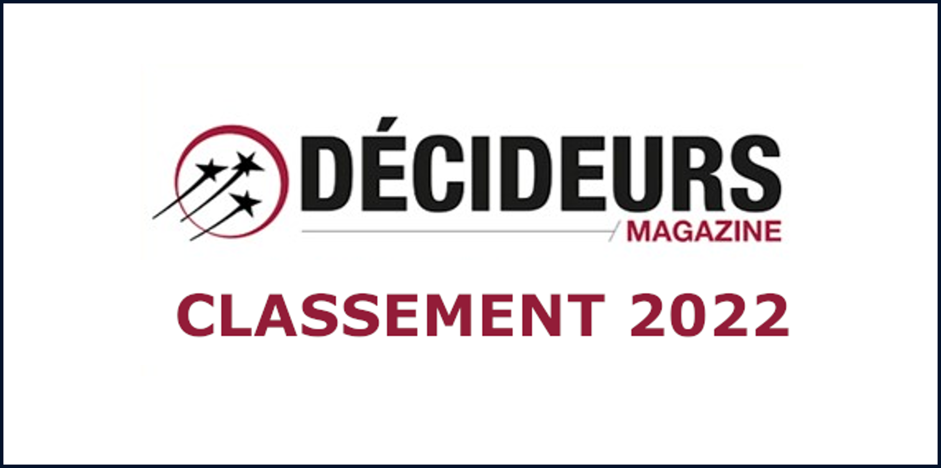 BM A Reconnu Incontournable Au Classement Consolidation Du Magazine